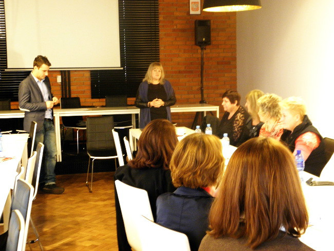 Wystąpienie p. Agnieszki Gabrowskiej - dyrektor PCPR w Rzeszowie